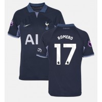 Moški Nogometni dresi Tottenham Hotspur Cristian Romero #17 Gostujoči 2023-24 Kratek Rokav